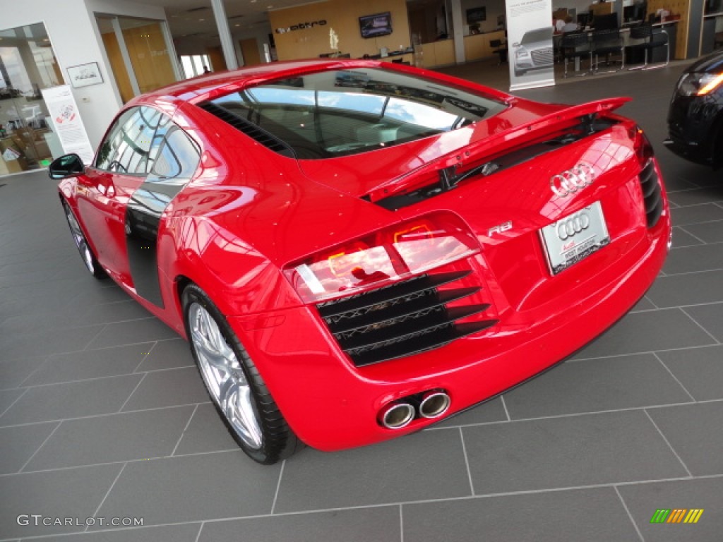 Brilliant Red 2012 Audi R8 4.2 FSI quattro Exterior Photo #55520435
