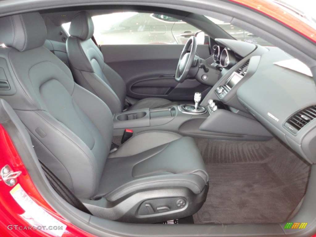 Black Interior 2012 Audi R8 4.2 FSI quattro Photo #55520459