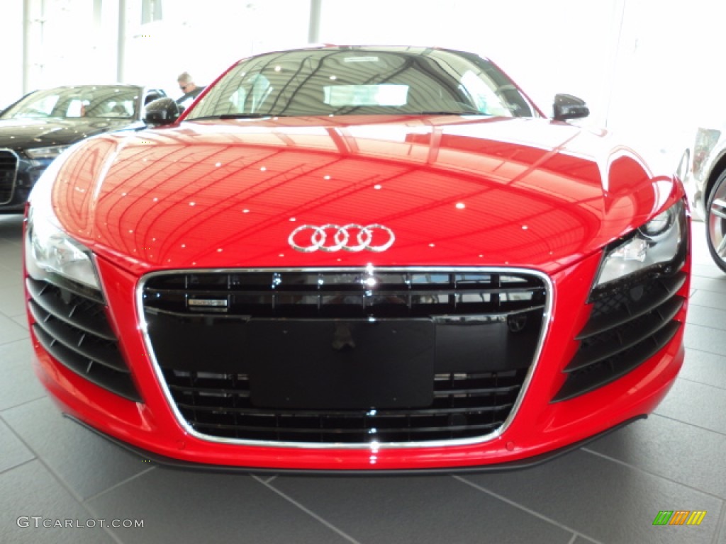Brilliant Red 2012 Audi R8 4.2 FSI quattro Exterior Photo #55520483