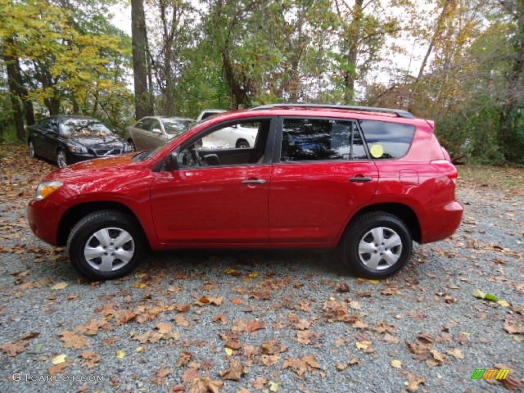 2007 RAV4 4WD - Barcelona Red Pearl / Ash Gray photo #4