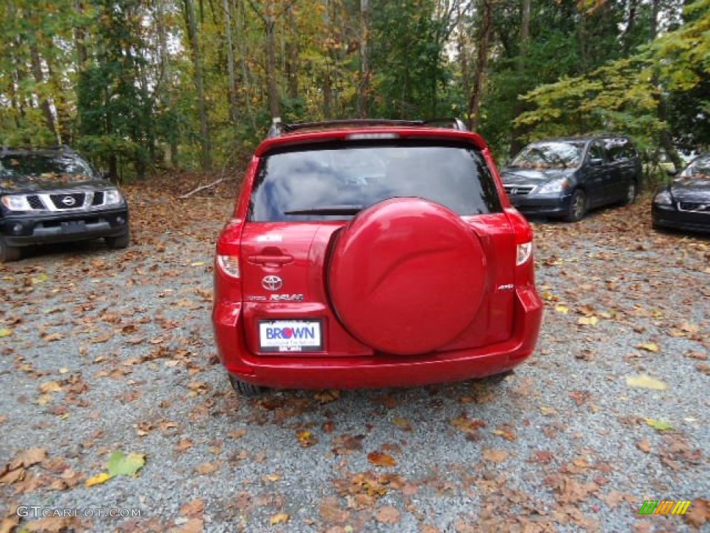 2007 RAV4 4WD - Barcelona Red Pearl / Ash Gray photo #6