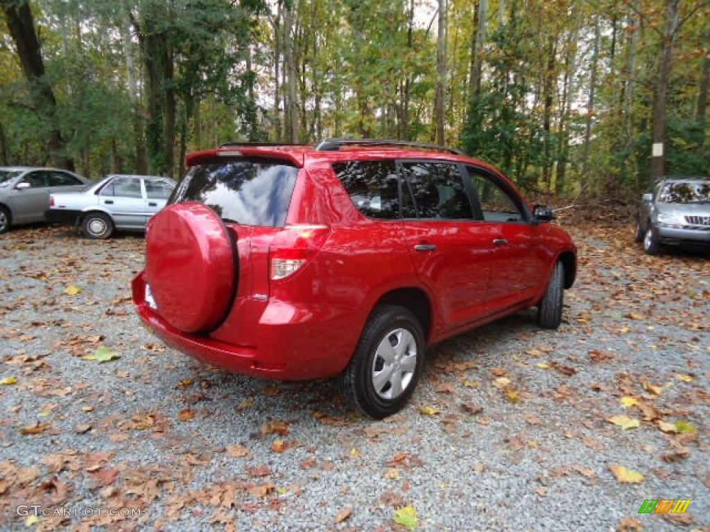 2007 RAV4 4WD - Barcelona Red Pearl / Ash Gray photo #7