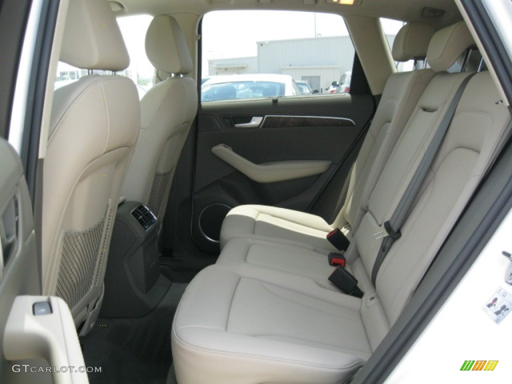 Cardamom Beige Interior 2012 Audi Q5 3.2 FSI quattro Photo #55520888