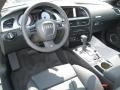 2012 Audi S5 Black Interior Prime Interior Photo