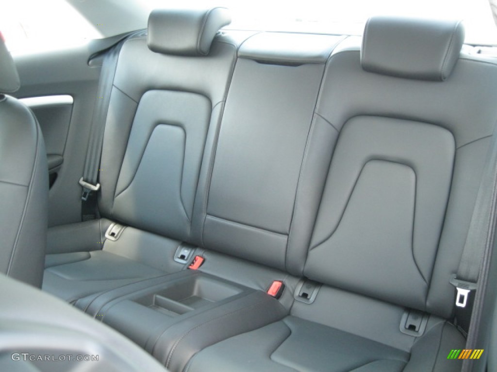 Black Interior 2012 Audi A5 2.0T quattro Coupe Photo #55521461