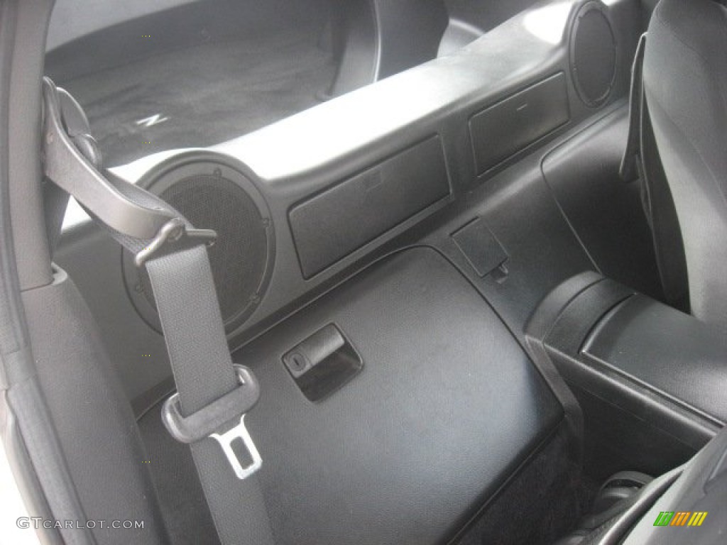 Carbon Black Interior 2004 Nissan 350Z Coupe Photo #55521629
