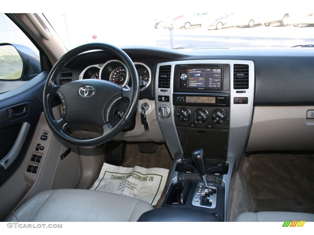 2004 4Runner Limited 4x4 - Galactic Gray Mica / Taupe photo #13