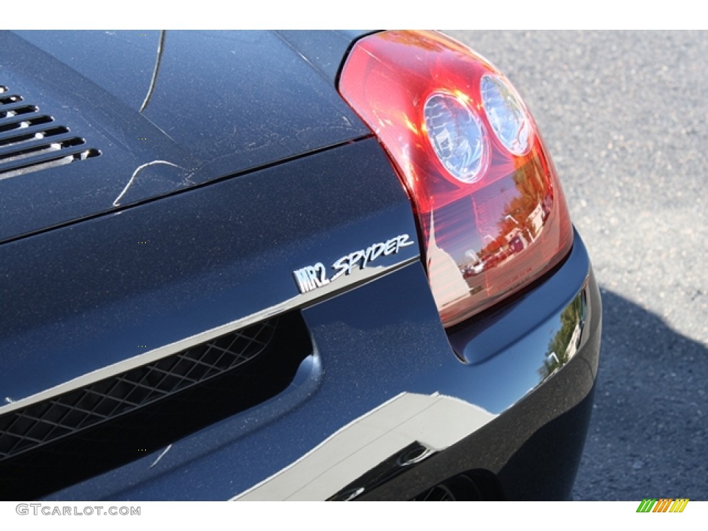 2003 MR2 Spyder Roadster - Black / Black photo #15