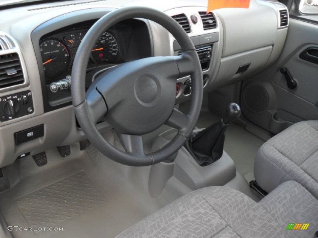 Medium Pewter Interior 2008 Chevrolet Colorado Extended Cab Photo #55522778