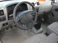 Medium Pewter 2008 Chevrolet Colorado Extended Cab Interior Color