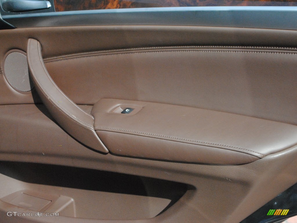 2008 BMW X5 3.0si Tobacco Door Panel Photo #55522829