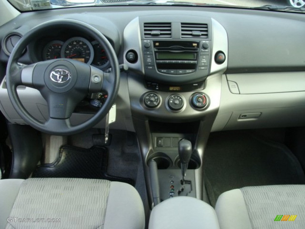 2010 Toyota RAV4 I4 4WD Ash Gray Dashboard Photo #55523291