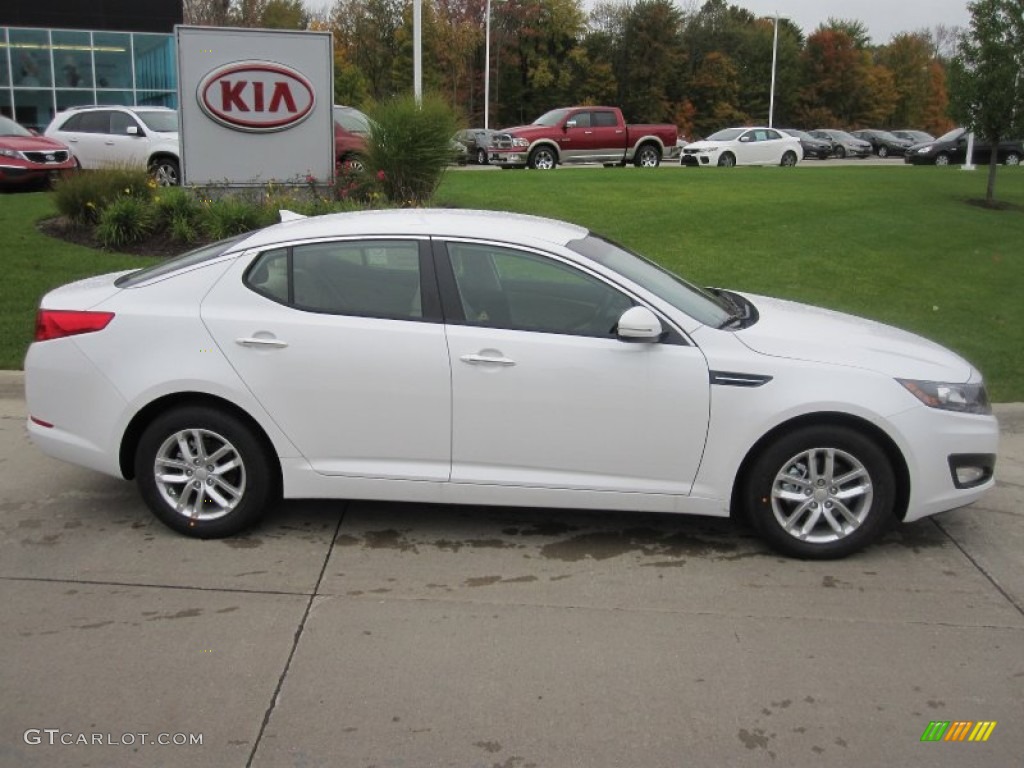 Snow White Pearl 2012 Kia Optima LX Exterior Photo #55524326