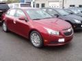 Crystal Red Metallic 2012 Chevrolet Cruze Eco Exterior