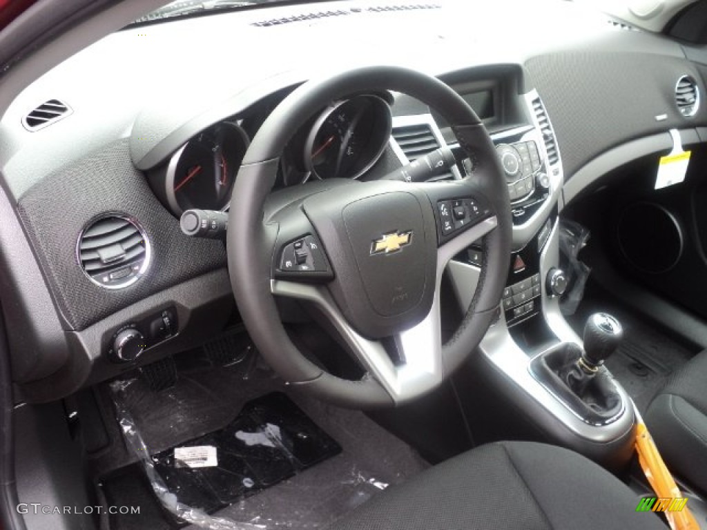 2012 Chevrolet Cruze Eco Jet Black Dashboard Photo #55527275