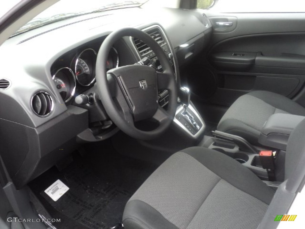 Dark Slate Gray Interior 2012 Dodge Caliber Sxt Photo