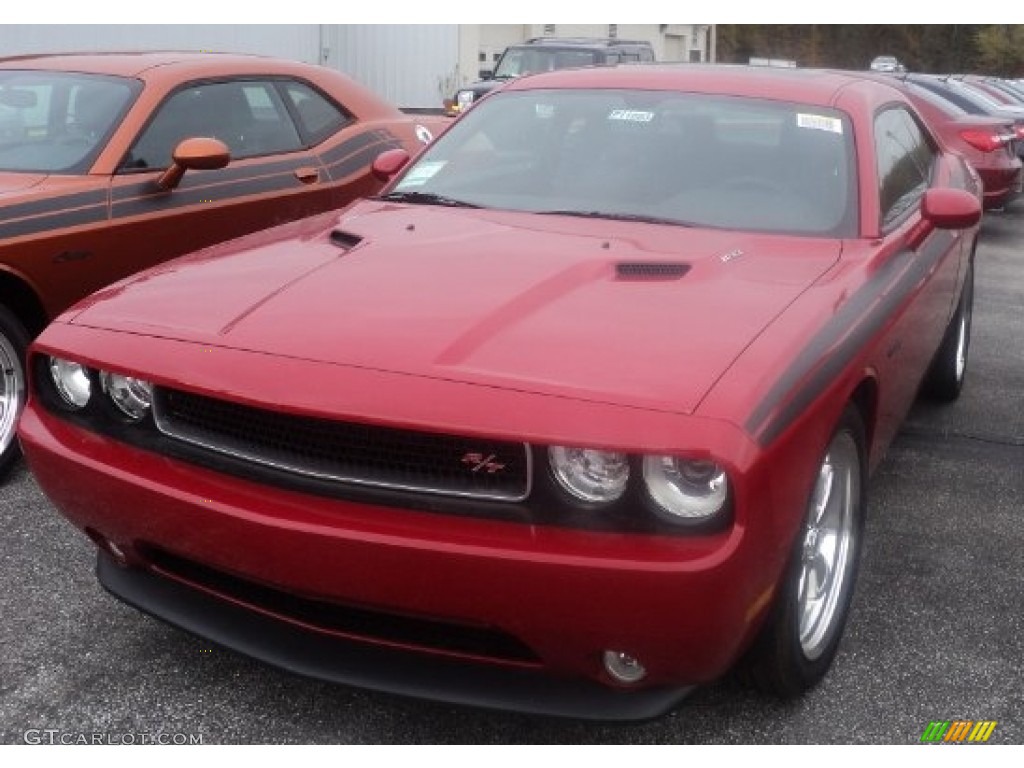 2012 Challenger R/T Classic - Redline 3 Coat Pearl / Dark Slate Gray photo #1