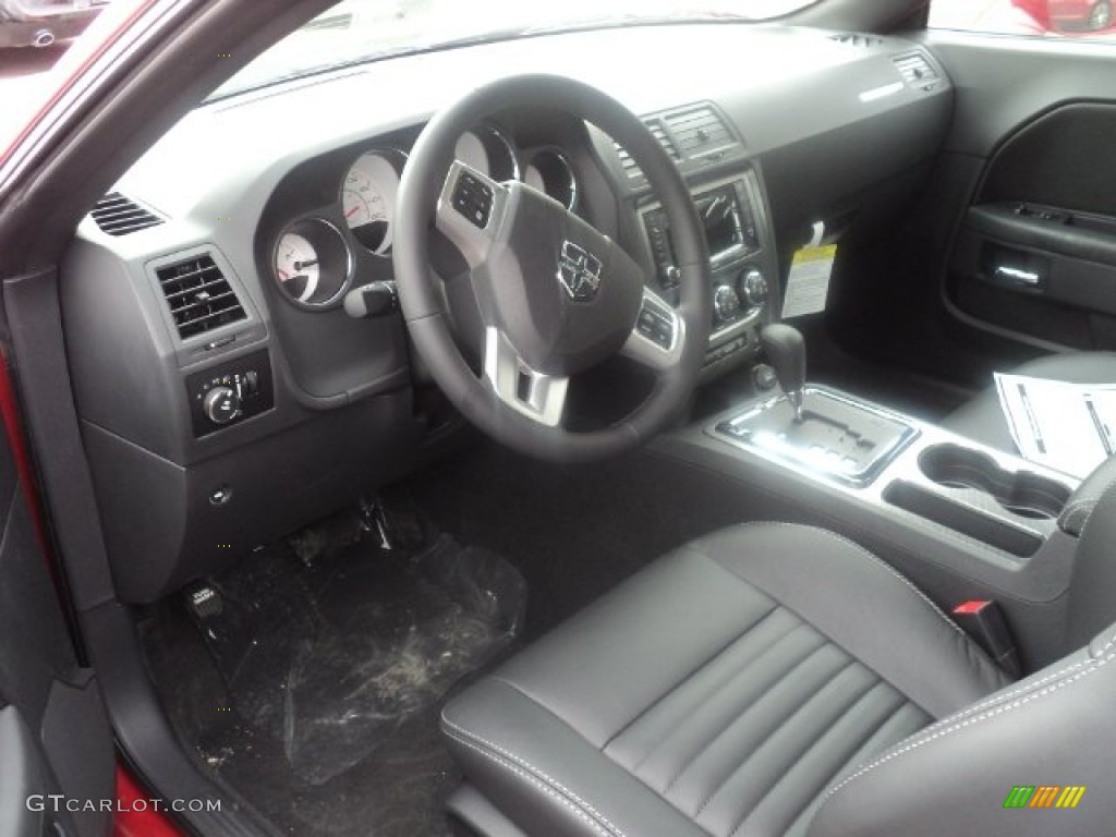 2012 Dodge Challenger R/T Classic Dark Slate Gray Dashboard Photo #55528625