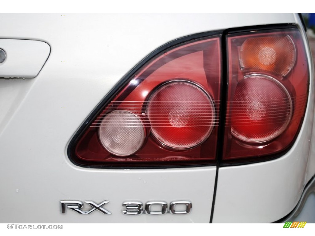 2000 RX 300 AWD - Pearl White / Ivory photo #24