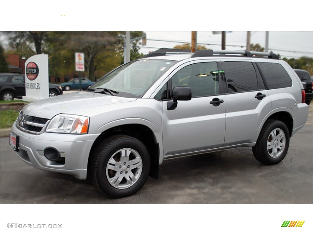 Liquid Silver Metallic 2007 Mitsubishi Endeavor LS Exterior Photo #55530221