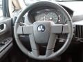 2007 Mitsubishi Endeavor Black Interior Steering Wheel Photo