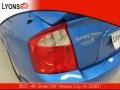 2006 Spark Blue Kia Spectra SX Sedan  photo #9