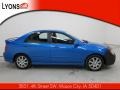 2006 Spark Blue Kia Spectra SX Sedan  photo #21