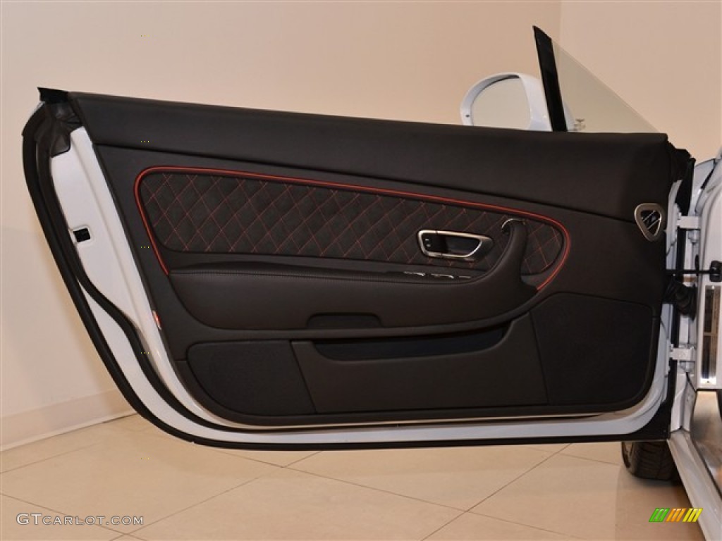 2012 Bentley Continental GTC Supersports Beluga Door Panel Photo #55532102