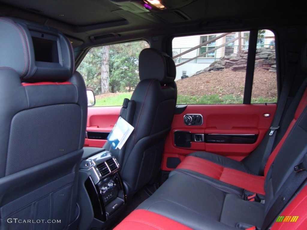 Duo-Tone Jet/Pimento Interior 2012 Land Rover Range Rover Autobiography Photo #55532153