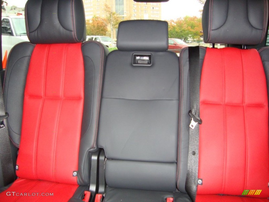 Duo-Tone Jet/Pimento Interior 2012 Land Rover Range Rover Autobiography Photo #55532189