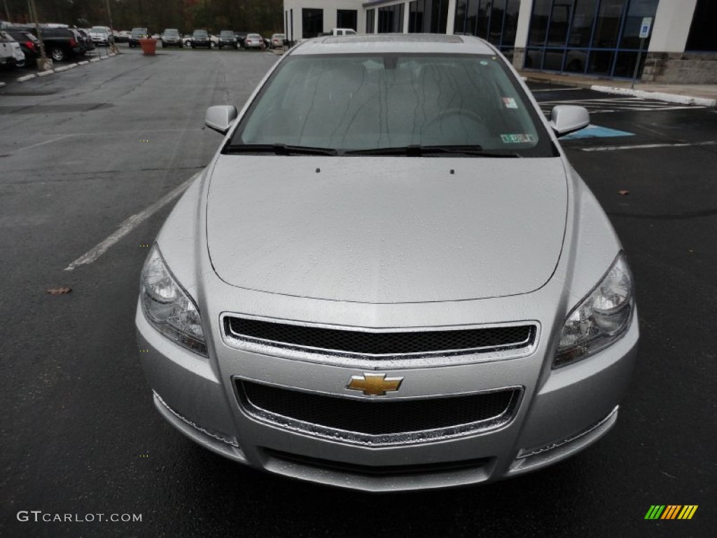 2012 Malibu LT - Silver Ice Metallic / Ebony photo #2