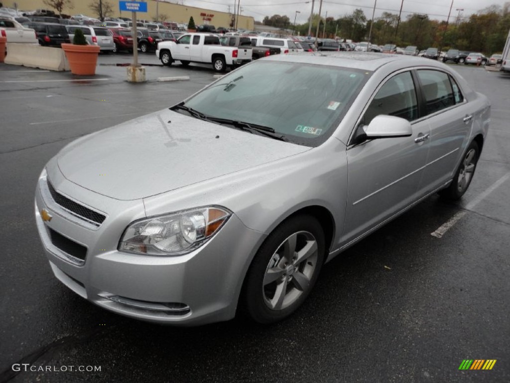 2012 Malibu LT - Silver Ice Metallic / Ebony photo #3