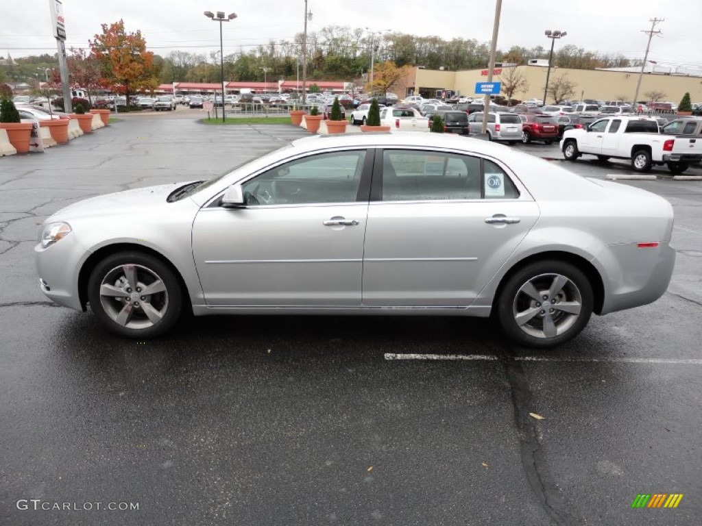 2012 Malibu LT - Silver Ice Metallic / Ebony photo #4