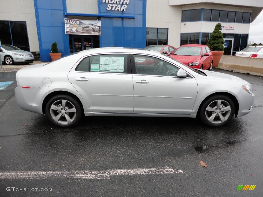 2012 Malibu LT - Silver Ice Metallic / Ebony photo #8