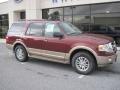 2012 Autumn Red Metallic Ford Expedition XLT 4x4  photo #1