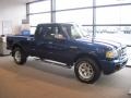 Vista Blue Metallic - Ranger XLT SuperCab 4x4 Photo No. 1
