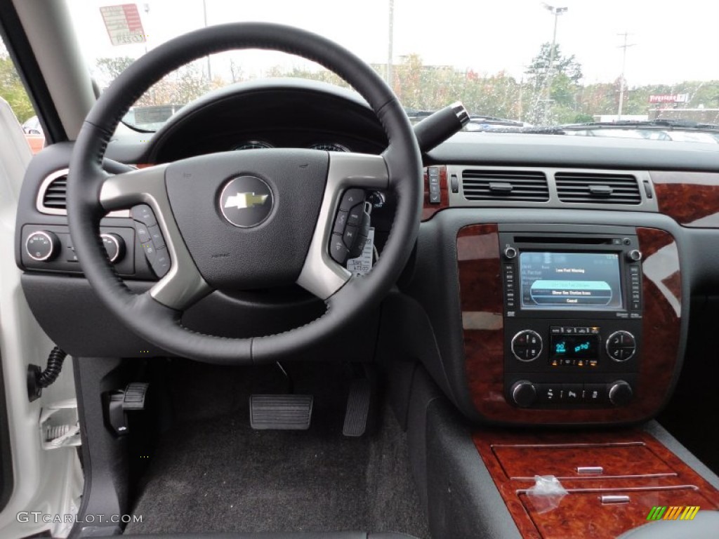 2012 Chevrolet Avalanche LTZ 4x4 Ebony Dashboard Photo #55533167