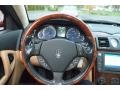 Beige 2006 Maserati Quattroporte Executive GT Steering Wheel