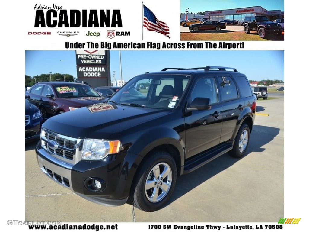 2009 Escape Limited V6 - Black / Charcoal photo #1