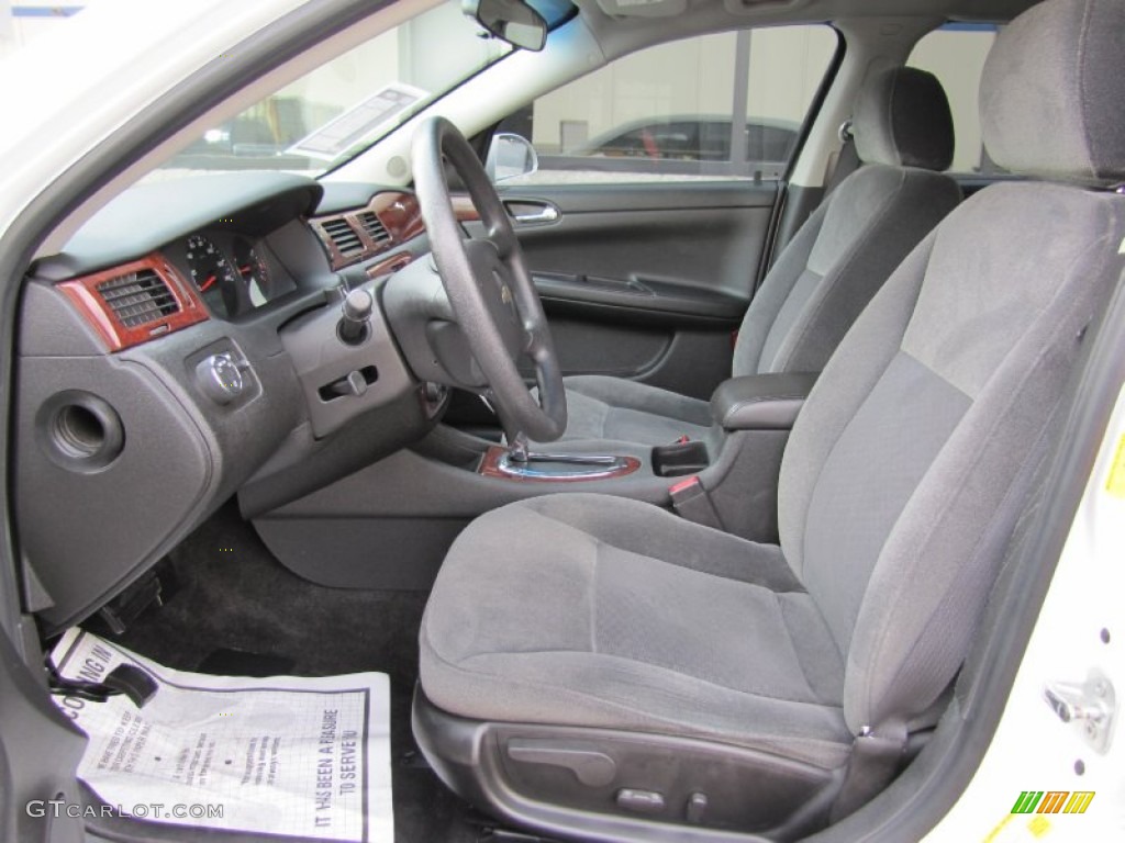 Ebony Black Interior 2007 Chevrolet Impala LS Photo #55534012
