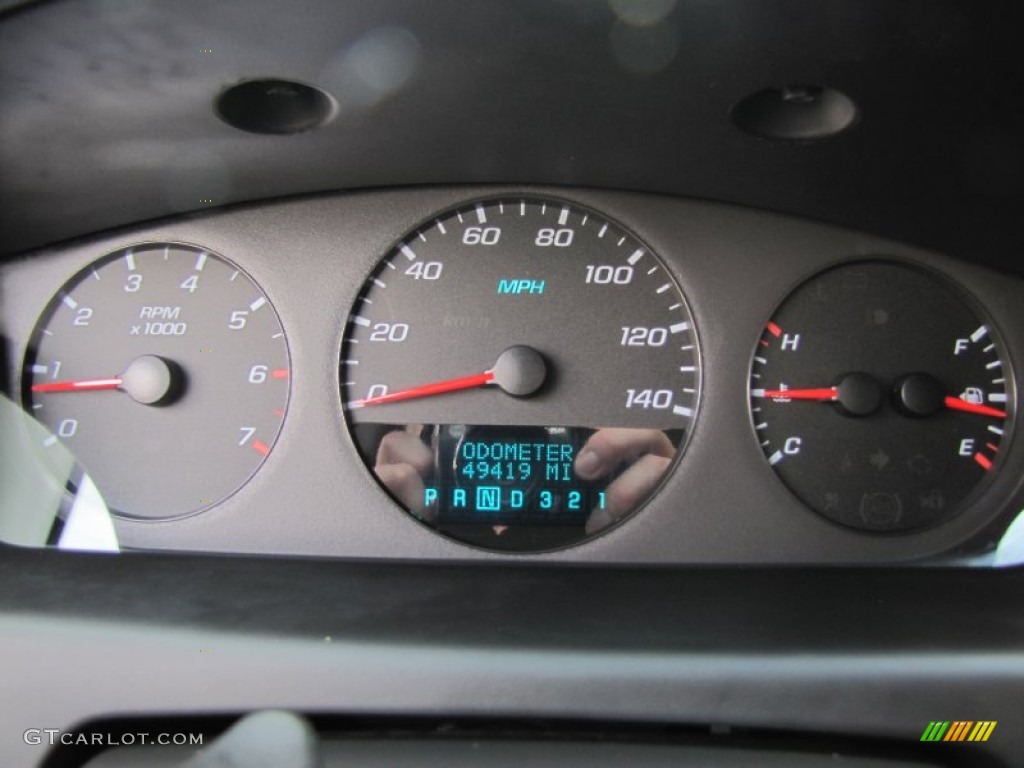 2007 Chevrolet Impala LS Gauges Photo #55534025