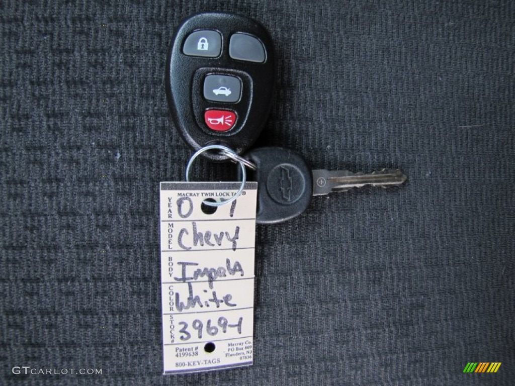 2007 Chevrolet Impala LS Keys Photo #55534165