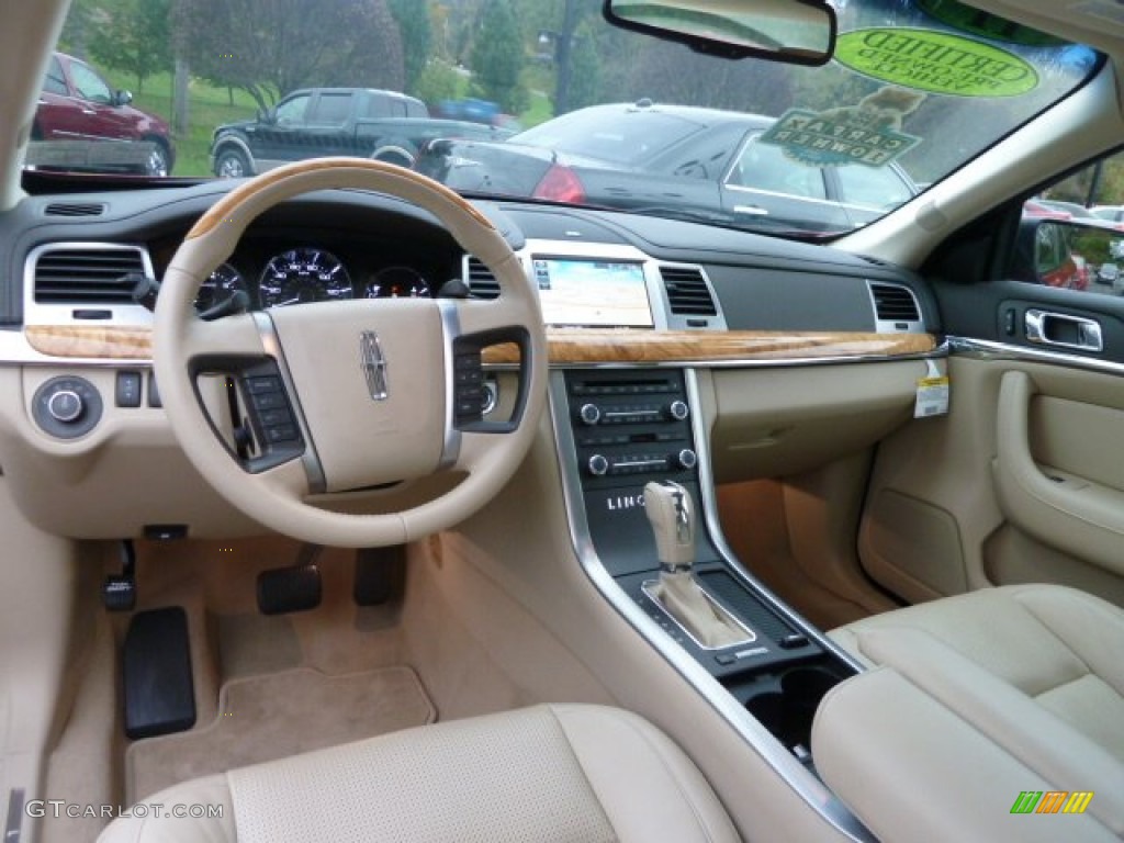 Light Camel Interior 2011 Lincoln MKS EcoBoost AWD Photo #55534781