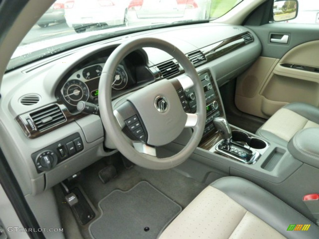 Medium Light Stone Interior 2009 Mercury Sable AWD Sedan Photo #55535060