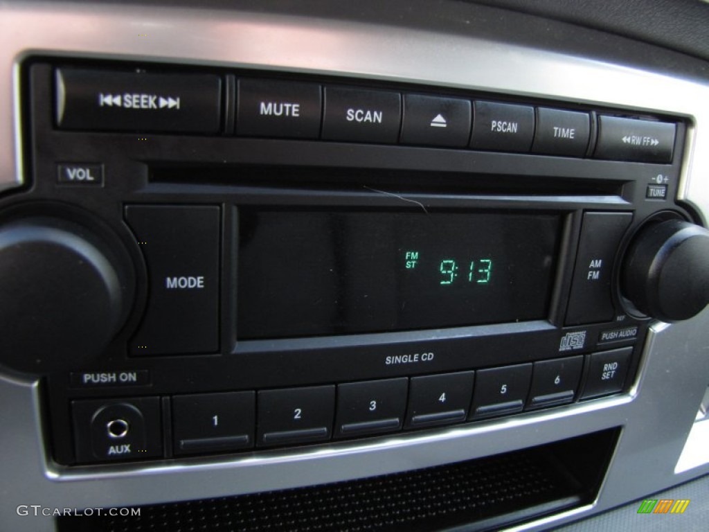 2008 Dodge Ram 1500 Big Horn Edition Quad Cab Audio System Photo #55535726