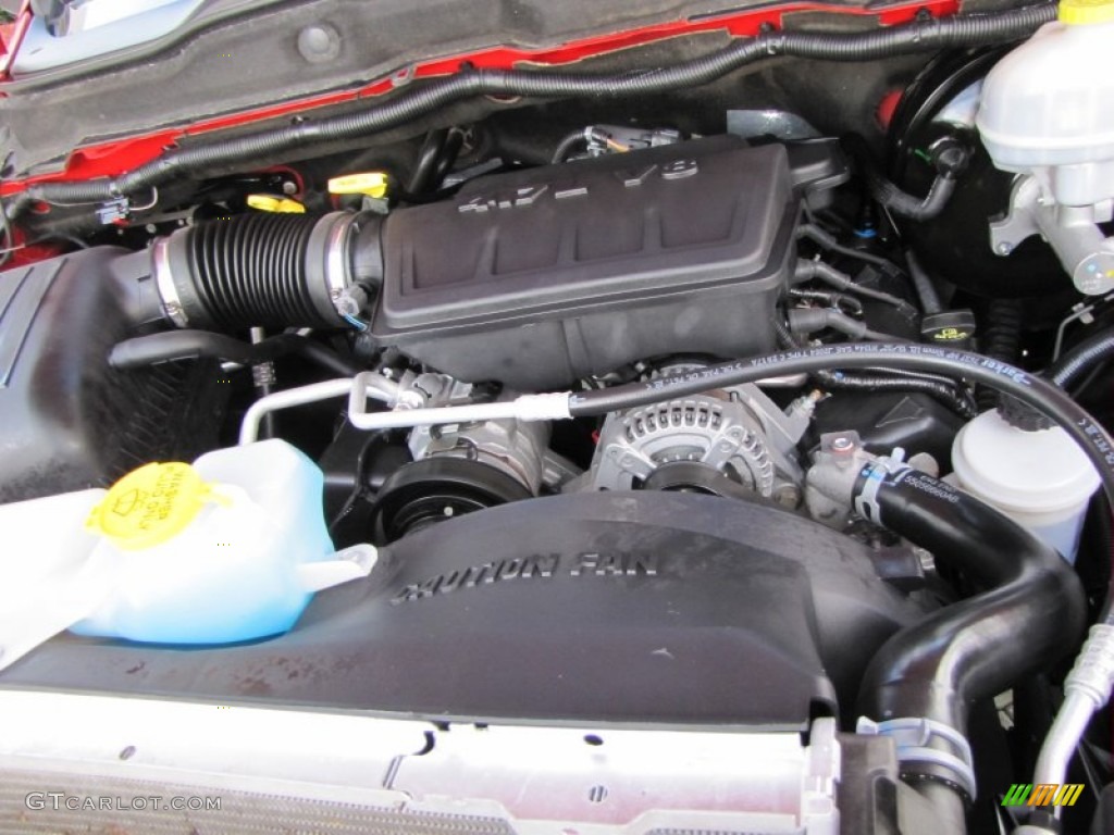 2008 Dodge Ram 1500 Big Horn Edition Quad Cab 4.7 Liter SOHC 16-Valve Flex Fuel Magnum V8 Engine Photo #55535744
