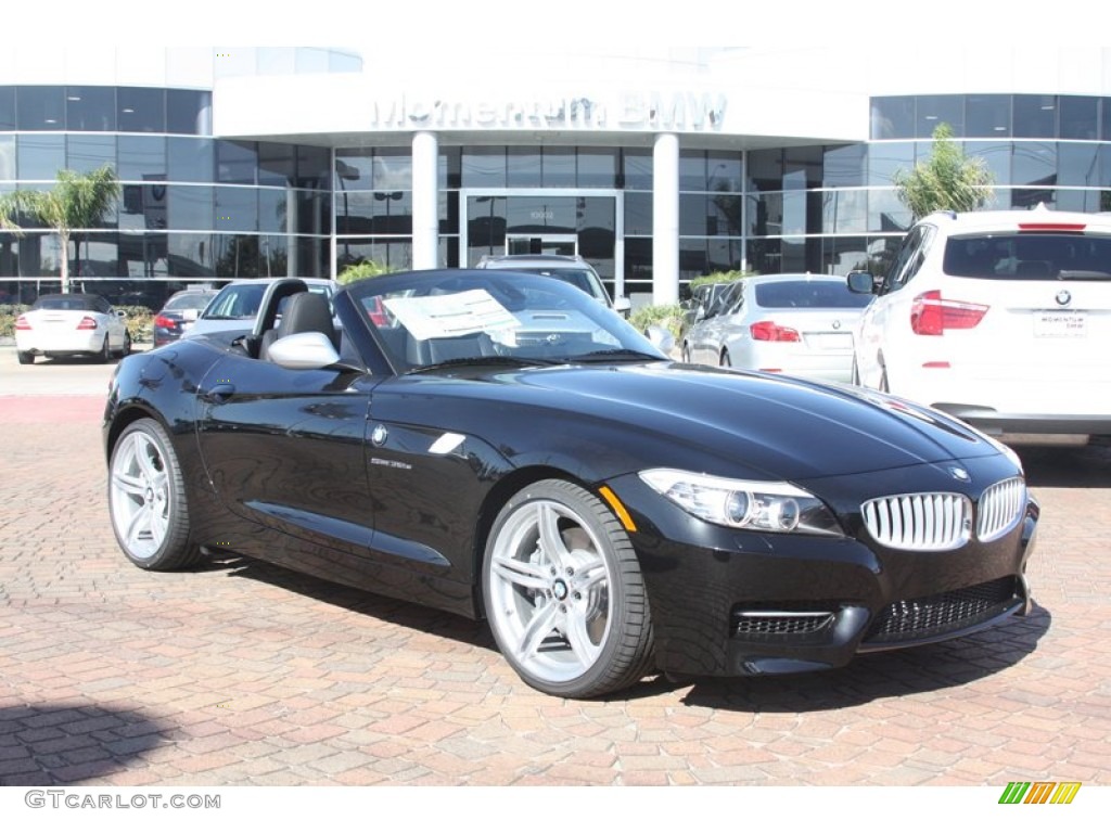 2012 Z4 sDrive35is - Black Sapphire Metallic / Black photo #1