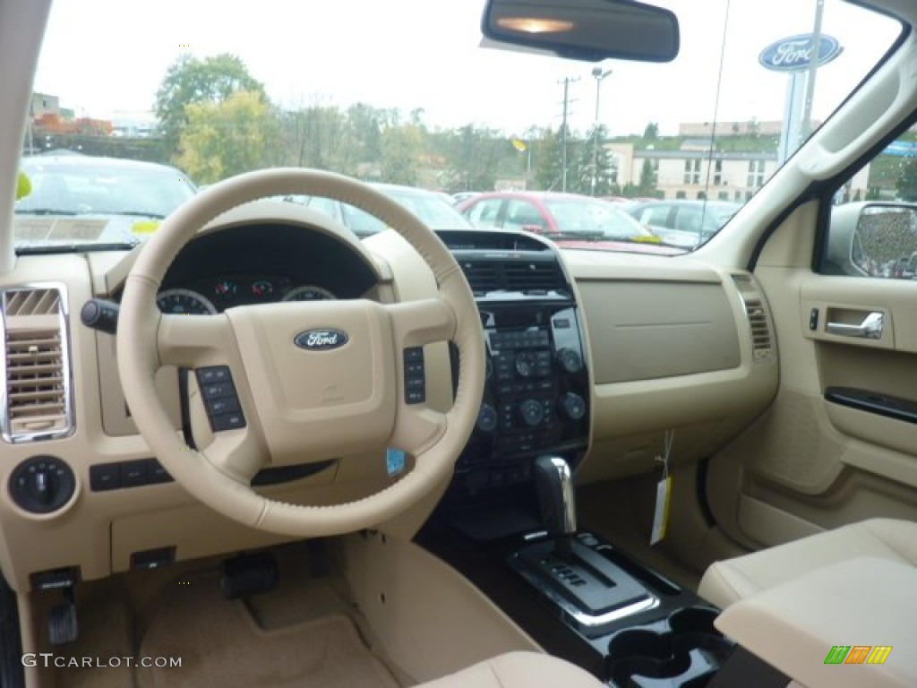 2012 Ford Escape Limited 4WD Camel Dashboard Photo #55538016