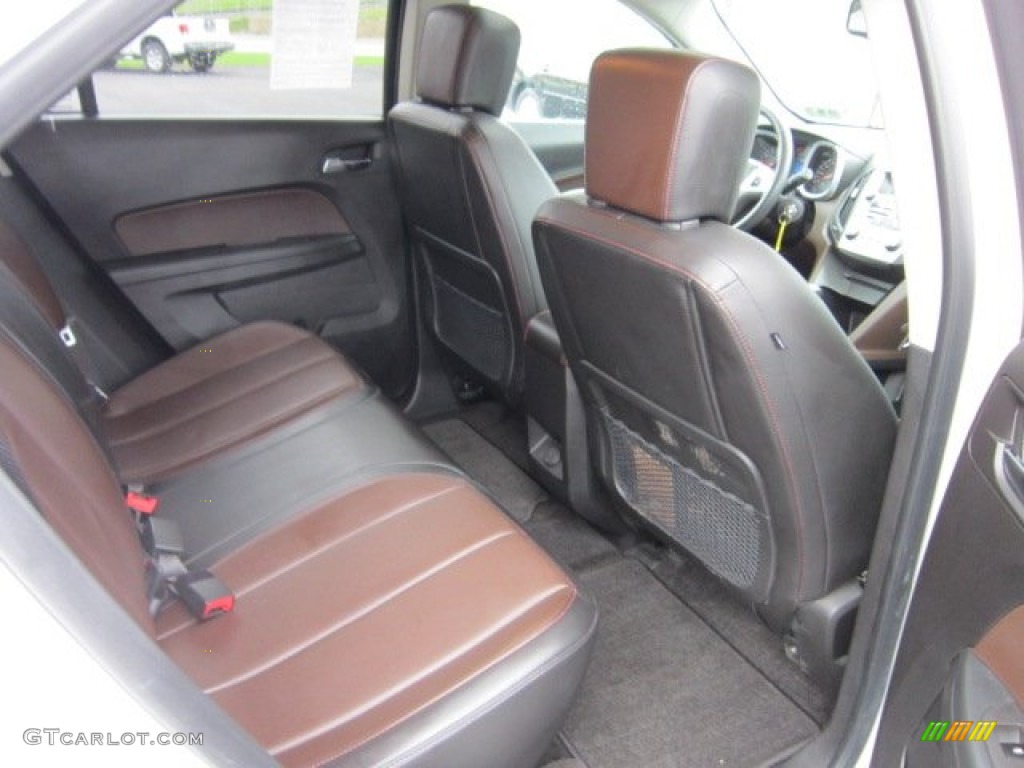 Jet Black/Brownstone Interior 2010 Chevrolet Equinox LT AWD Photo #55538019