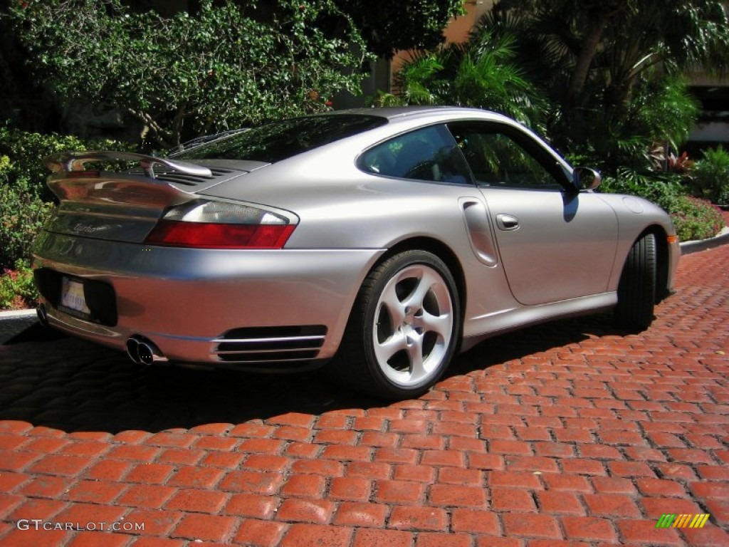 Meridian Metallic 2003 Porsche 911 Turbo Coupe Exterior Photo #55538235